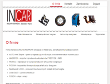 Tablet Screenshot of incar.pl